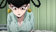 Lin Lin's horrific expression after encountering the monsters (Image Source: Studio Madhouse)